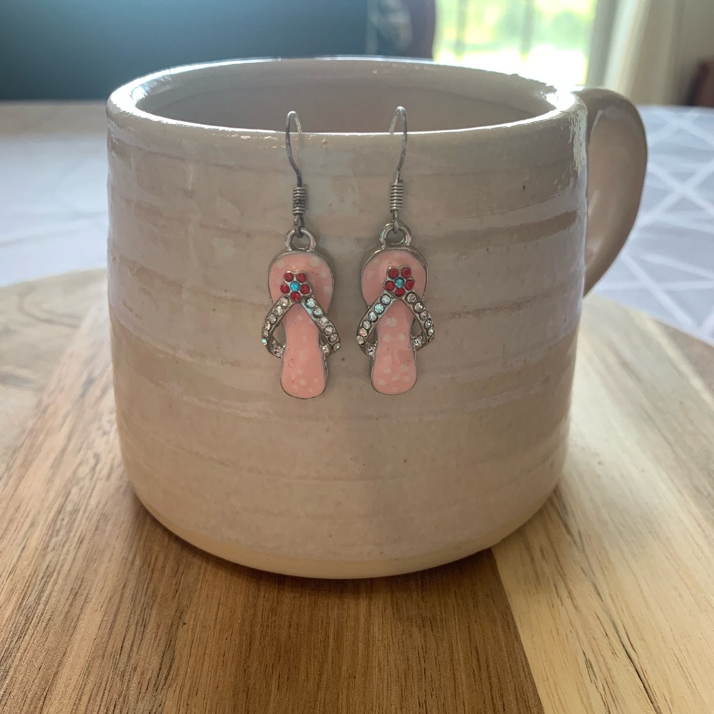 Flip flop earrings